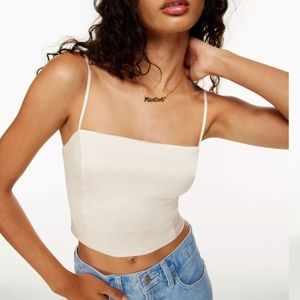 Sunday Best Shimmer Satin Camisole